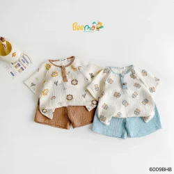 SET BỘ MUSLIN BEEMO CAO CẤP - NHẸ NHƯ MÂY, MÁT TẬN CÙNG CHO BÉ YÊU