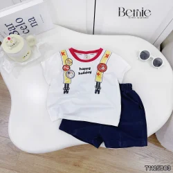 Bộ Cộc Bernie Happy Holliday Đẹp và Sành Điệu Cho Bé