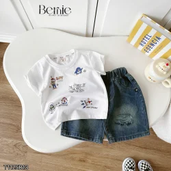 Set Bộ Cộc Tay Bernie Toy Story Vui Nhộn Cho Bé